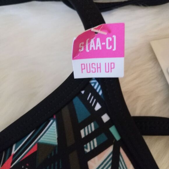 NWT PINK Victoria's Secret Swim Push Up Top - Picture 6 of 7